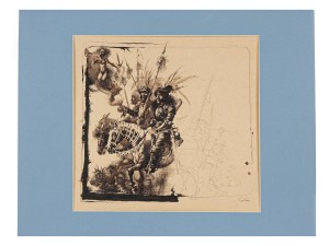 ALFRED KUBIN *, LEITZMERITZ 1877 - 1959 ZWICKLEDT