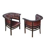 ARMCHAIRS, PROBABLY DESIGNED BY MARCEL KAMMERER BASED ON THE BUENOS AIRES SEATING FURNITURE DESIGN