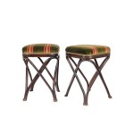 PAIR OF STOOLS, THONET