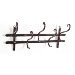 THONET WALL COAT RACK, 5 HOOKS