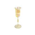 TALL STEMMED GLASS BY LOBMEYR, OSKAR STRNAD (1879 - 1935)