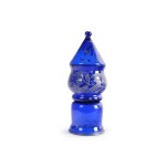 TOWER-SHAPED LIDDED GOBLET, DESIGNED BY DAGOBERT PECHE