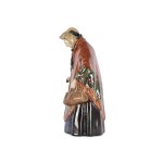 FIGURA IN CERAMICA VECCHIA DONNA DI GMUNDEN, DESIGN DI FRANZ SCHLEISS