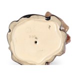 FIGURA IN CERAMICA VECCHIA DONNA DI GMUNDEN, DESIGN DI FRANZ SCHLEISS