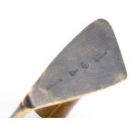 HAGENAUER HAND CANDLEHOLDER, BRASS