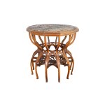 TWELVE-SIDED TABLE, BIEDERMEIER, CIRCA 1830/40