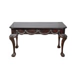 CONSOLE TABLE, IN THE CHIPPENDALE STYLE