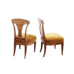 5 ARMCHAIRS, BIEDERMEIER