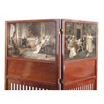 2-PANEL SCREEN, CIRCA 1900/10