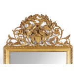 LARGE WALL MIRROR, 18TH CENTURY