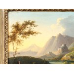 PICTURE CLOCK, ATTRIBUTED TO THE WORKSHOP OF KARL LUDWIG HOFMEISTER