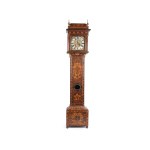 ORNAMENTAL GRANDFATHER CLOCK, ENGLAND, FIRST HALF OF THE 18TH CENTURY