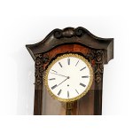 LARGE PENDULUM CLOCK, LATE BIEDERMEIER