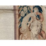 PEACOCK AT A FOUNTAIN, WALL TAPESTRY