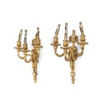 PAIR OF WALL SCONCES, FRANCE