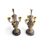 PAIR OF CANDLESTICKS, FRANCE, CIRCA 1860