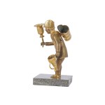 CANDLESTICK, IN THE SHAPE OF A BUTTENMANN