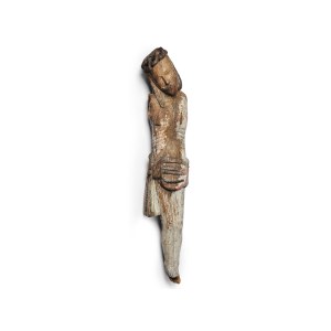 CHRIST IN ROMANESQUE STYLE, 17TH CENTURY AND EARLIER