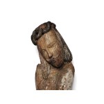 CHRIST IN ROMANESQUE STYLE, 17TH CENTURY AND EARLIER