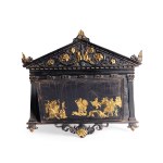 HANGING LETTER TRAY, MID-19TH CENTURY