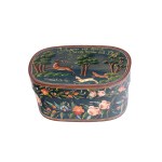 SET OF CHIPBOARD BOXES, 8 PIECES