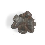 LARGE PEWTER MOLD, BIRD