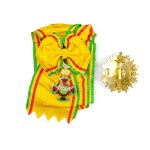 GRAND CROSS AND BREAST STAR, ETHIOPIA