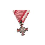 IMPERIAL AND ROYAL CROSS OF MERIT, SILVER AND ENAMEL