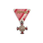 IMPERIAL AND ROYAL CROSS OF MERIT, SILVER AND ENAMEL