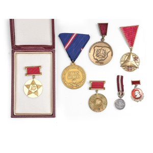 BUNDLE OF 7 DIFFRENT ORDERS AND MEDALS