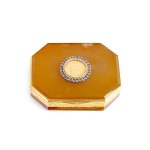 VERY FINE LIDDED BOX, RUSSIA