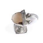 JUDAICA / BESAMIM BOX?, SILVER MARKED (13 LOT) WITH A NAUTILUS SHELL