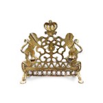 HANUKKAH MENORAH, 800 SILVER