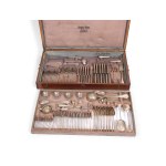 SILVER CUTLERY, FOR 12 PEOPLE