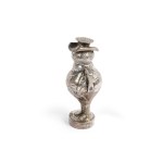 SPICE SHAKER, ENGLAND, HALLMARKED SILVER