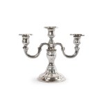 CANDLESTICK, THREE-ARMED