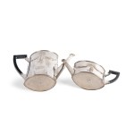 SILVER TEA SET, EMPIRE STYLE, CIRCA 1800/10