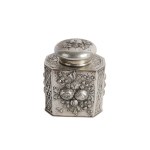 BUNDLE: TEA CAN & BOWL, 19TH CENTURY