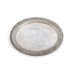 SMALL SILVER TRAY, CARL WEISHAUPT