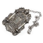 TORAH SHIELD, SILVER, 925 STERLING