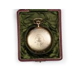 DOUBLE-CASE POCKET WATCH, TIEGA