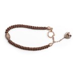 WATCH CHAIN, BRAIDED HORSEHAIR