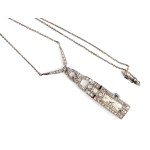 ART DECO NECKLACE, 1920S/1930S