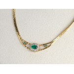 DELICATE NECKLACE, 14 KT YELLOW GOLD, HALLMARKED