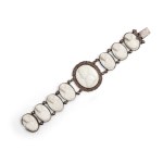 BRACELET WITH LAVA STONE CAMEOS, DANTE ALIGHIERI