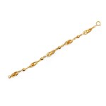 BRACELET, 18-KARAT YELLOW GOLD, HALLMARKED