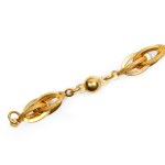 BRACELET, 18-KARAT YELLOW GOLD, HALLMARKED