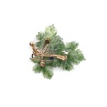 GRAPE BROOCH WITH AMETHYSTS, 14K YELLOW GOLD