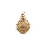 MEDALLION/PENDANT, 14 KT ROSE GOLD