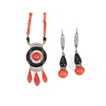 ART DECO JEWELRY SET, 1920S/1930S